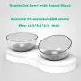 Love Dream Cat Bowls Elevated, Raised Cat Food Bowls with Stand, 0/20° Tilted Cat Food Water Bowl Stress-Free Suit for Cats Small Dogs Love Dream Cat Bowls Elevated, Raised Cat Food Bowls with Stand, 0/20° Tilted Cat Food Water Bowl Stress-Free Suit for Cats Small Dogs