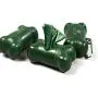 Lillian Ruff Dog Waste Bag Dispenser with Leash Clip Disposable Bag Holder for Pet Waste - 15 Leak Proof Unscented Poop Bags Included-3 Pc Pack Green Lillian Ruff Dog Waste Bag Dispenser with Leash Clip Disposable Bag Holder for Pet Waste - 15 Leak Proof Unscented Poop Bags Included-3 Pc Pack Green