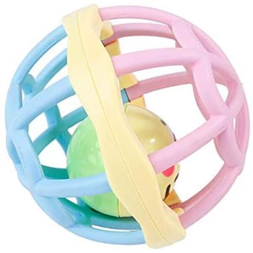 redcolourful Quality Pet Supplies, Hollow Sound Bell Ball Toy Pet Teeth Grinding Bite Resistant Stress Reliever for Cat Dog Blue Pink Ideal Pet Product