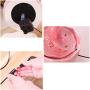 THMY Pet Fountain,Cat and Dog Water Dispenser,360° Multi-Directional Streams,Large Capacity,Extremely Quiet，Ceramic Automatic pet Water Dispenser (Pink Carp)