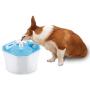 BOBEastal Cat Water Fountain, 1.6L Flower Cat Fountain Healthy Hygienic Fresh Water Fountain for Cats and Small Dogs