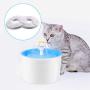 FRETOD 6 Pack Cat Fountain Filter 5/5.5 inch Replacemnt for 1.6&2/3 L Catit Flower Fountain - Enhanced Filtration for 180 Days Stay Cats Healthy