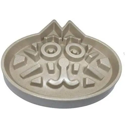 Simply Pets Online Slow Feed Cat Bowl - Large Puzzle Feeder for Cats and Small Dogs - Slow Down Eating - Eco-Friendly Bamboo Fibre - Designed by Veterinarians (Blue, Purple, Ivory) Simply Pets Online Slow Feed Cat Bowl - Large Puzzle Feeder for Cats and Small Dogs - Slow Down Eating - Eco-Friendly Bamboo Fibre - Designed by Veterinarians (Blue, Purple, Ivory)