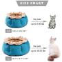 GAPZER Contractile Drawstring Cat Bed for Indoor Cats or Small Dogs, Machine Washable Pet Supplies, Anti-Slip Durable Kitten Puppy Beds