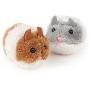 Cat Toys Mice, Ji Speed Interactive Toys Cat Teaser Faux Fur Mouse Catching Toys For Kittens, 2 Packs(grey&brown Mouse)/ 10 Packs(Mouse in Cage Ball at Random Color)