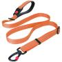 ThinkPet Reflective Adjustable Comfort Nylon Dog Halter Harness, Easy On and Off, No Choke Dog Walking Harness
