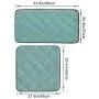 Newbeau Washable Pee Pads for Dogs, Dog Training Pad with Durable Oxford Cloth, Reusable Seat Protector Pad for Beds,Couches,Cars,Chairs - Set of 2