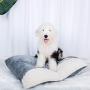 Susupet Pet Dog Bed | Orthopedic Round Cuddle Nest Snuggery Burrow Blanket Pet Bed w/Removable Cover for Dogs & Cats - Available in Multiple Colors & Styles
