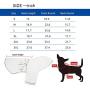 Dog Bathrobe, Microfiber Fast Drying Absorbent Hooded Bath Towel White for Puppy Small Medium Large Dog Cat