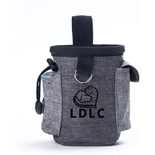 LDLC Dog Treat Bag Puppy Training Pouch with Clip Waist Belt Small Pet Bait Holder, Animal Walking Snack Container Hiking Toys Waste Pack Dispenser Carries LDLC Dog Treat Bag Puppy Training Pouch with Clip Waist Belt Small Pet Bait Holder, Animal Walking Snack Container Hiking Toys Waste Pack Dispenser Carries