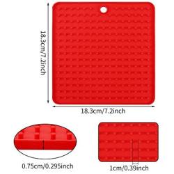 Baring 3 Pieces Dog Lick Pad Mat, Slow Feeder Dog mat, Dog Treat Distraction Mat for Licking/Yoghurts/Peanut/Pet Bathing