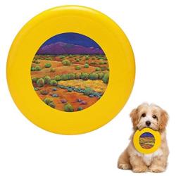 Pet Frisbee Flying Disc Dog Toy - Multifunction Midnight Sagebrush Johnathan Harris