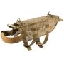 OneTigris Tactical Dog Harness,Large Dog Harness, K9 Mesh Vest Powertrain with Webbing and Leash Clip for Training Hiking Walking
