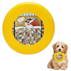 Pet Frisbee Flying Disc Dog Toy - Multifunction Good Night Soosh