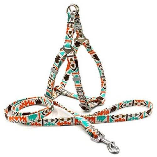 Step in Dogs Harness No Pull Dog Harness Adjustable Pest Vest with Leash Dog Safety Harness Easy for Outdoor Walking Training Easy Control Harness for Small Medium Large Breed Dogs