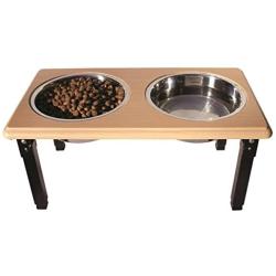 Ethical Pet Products Posture Pro Stainless Steel Adjustable Double Pet Dine