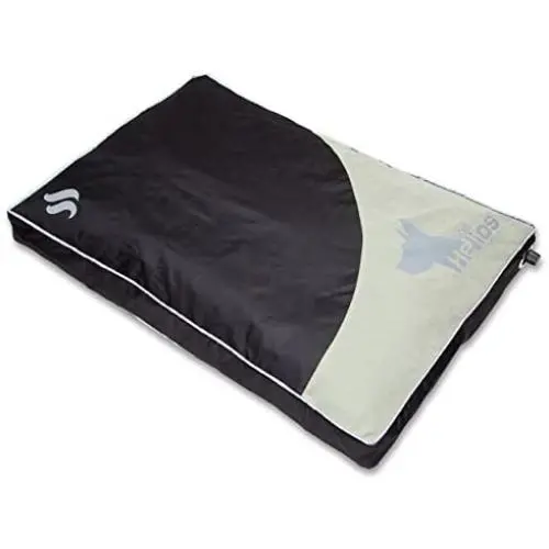 DOGHELIOS Aero-Inflatable Folding Outdoor Camping Sporty Fashion Travel Waterproof Inflatable Pet Dog Bed Mat Lounge, Medium, Black DOGHELIOS Aero-Inflatable Folding Outdoor Camping Sporty Fashion Travel Waterproof Inflatable Pet Dog Bed Mat Lounge, Medium, Black