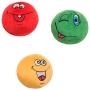 KOOLTAIL Dog Squeaky Toys Plush Balls 6 Pack - Small Dog Toys Cute Soft Interactive Chew Toy for Puppy Small Medium Dogs & Cats