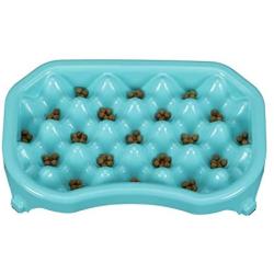 Neater Pet Brands - Neater Slow Feeder - Fun, Healthy, Stress Free Dog Bowl Helps Stop Bloat Prevents Obesity Improves Digestion (2.5 Cup, 6 Cup, Double Diner/w Water Bowl)