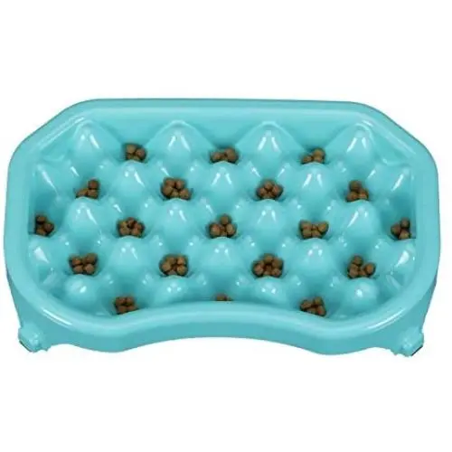 Neater Pet Brands - Neater Slow Feeder - Fun, Healthy, Stress Free Dog Bowl Helps Stop Bloat Prevents Obesity Improves Digestion (2.5 Cup, 6 Cup, Double Diner/w Water Bowl) Neater Pet Brands - Neater Slow Feeder - Fun, Healthy, Stress Free Dog Bowl Helps Stop Bloat Prevents Obesity Improves Digestion (2.5 Cup, 6 Cup, Double Diner/w Water Bowl)