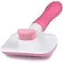 TIMINGILA Self Cleaning Slicker Brush for Dogs and Cats,Pet Grooming Tool,Removes Undercoat,Shedding Mats and Tangled Hair,Dander,Dirt, Massages Particle,Improves Circulation TIMINGILA Self Cleaning Slicker Brush for Dogs and Cats,Pet Grooming Tool,Removes Undercoat,Shedding Mats and Tangled Hair,Dander,Dirt, Massages Particle,Improves Circulation