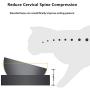 Elevated Cat Bowls with Stainless Steel Bowls, 15° Tilted Raised Cat Food and Water Bowls, Nonslip No Spill Pet Feeding Bowls for Cat and Small Dogs