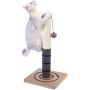 PAWZ Road Cat Scratching Post Cat Interactive Toys - Extra Post and Dangling Ball Included- 22 inches