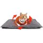 Self Heating Cat Pad Self Warming Cat Mat Thermal Pet Dog Bed Pad 35x23 Inches Removable Cover Outdoor Indoor for Pets