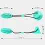 WeTest Interactive Dog Ropes Toy Molar Chew Toy, Self-Playing Rubber Ball Toy with Suction Cup for Pet Teeth Cleaning, Blue (LJ-JSL-110101) WeTest Interactive Dog Ropes Toy Molar Chew Toy, Self-Playing Rubber Ball Toy with Suction Cup for Pet Teeth Cleaning, Blue (LJ-JSL-110101)