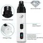Viixm Dog Nail Grinder, Electric 2-Speed Pet Nail Trimmer Clipper Low Noise Rechargeable Painless Paws Grooming and Smoothing for Small Medium Large Dogs and Cats Viixm Dog Nail Grinder, Electric 2-Speed Pet Nail Trimmer Clipper Low Noise Rechargeable Painless Paws Grooming and Smoothing for Small Medium Large Dogs and Cats
