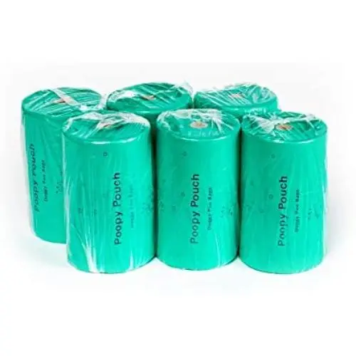 Poopy Pouch Tie-Handle Pet Waste Bags - 6 Rolls (THE ORIGINAL) Poopy Pouch Tie-Handle Pet Waste Bags - 6 Rolls (THE ORIGINAL)