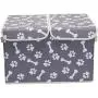 Brabtod Canvas Dog Toy Storage - for Dog Toy Basket for organizing Dog cat Toys and Dog Stuff-Bone Claw Brabtod Canvas Dog Toy Storage - for Dog Toy Basket for organizing Dog cat Toys and Dog Stuff-Bone Claw