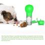 ZTT Dog Water Dispenser, 4-in-1 Multi-Function Leak-Proof cat and Dog Travel pet Water Dispenser with Water Dispenser, Used for pet Outdoor Walking, Hiking, Travel, Food Grade BPA-Free 10OZ (300ML)