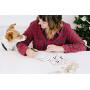 Pearhead Letters from Your Pet Gift Set, Includes Pet Clean-Touch Ink Pad, Holiday Cards and Envelopes, Pet Owner, Multi