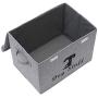 Geyecete Linen Dog Storage Basket Bin Chest Organizer with Lid and Handles - Perfect for Organizing Dog Toys, Dog Clothing, Storage Trunk