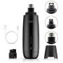 Dog Nail Grinder Black Electric Pet Nail Trimmer Slow Noise for Small Medium Large Dogs & Cats Claw Care