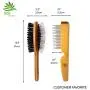 ATEASE Dog Gift Set-New Puppy Pet Kit-Starter Brush and Comb Professional Double Sided, Detangling, Dematting All Natural Grooming for Long and Short haired Dogs Cats Puppies Kittens ATEASE Dog Gift Set-New Puppy Pet Kit-Starter Brush and Comb Professional Double Sided, Detangling, Dematting All Natural Grooming for Long and Short haired Dogs Cats Puppies Kittens