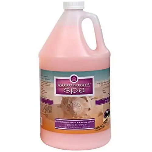 Best Shot Pet Scentament Spa Seasonal Facial & Body Wash, Tropical Breeze, 1 gallon Best Shot Pet Scentament Spa Seasonal Facial & Body Wash, Tropical Breeze, 1 gallon