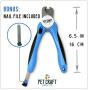 Pet Craft Supply Self-Cleaning Pet Grooming Hair Deshedding Brush Tool for Small Dogs and Cats with Short to Long Hair