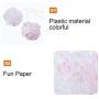 ocijf179 Pet Toy Oversized Candy Color Sound Paper Ball Ring Toys Cat Interactive Pet Supplies - Candy Colored