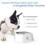 DaMohony Dog Water Bowl, 1.5L No-Spill Dog Water Dispenser Cat Water Dispenser Slow Water Feeder Dog Bowls, Water Bowl Cat Water Feeder Bowls Pet Bowl for Dogs/Cats/Pets