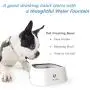DaMohony Dog Water Bowl, 1.5L No-Spill Dog Water Dispenser Cat Water Dispenser Slow Water Feeder Dog Bowls, Water Bowl Cat Water Feeder Bowls Pet Bowl for Dogs/Cats/Pets DaMohony Dog Water Bowl, 1.5L No-Spill Dog Water Dispenser Cat Water Dispenser Slow Water Feeder Dog Bowls, Water Bowl Cat Water Feeder Bowls Pet Bowl for Dogs/Cats/Pets