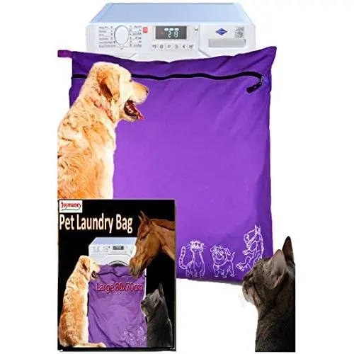 Pet Laundry Bag | Stops Pet Hair Blocking the Washing Machine | Jumbo Size Wash Bag Ideal For Dog Cat Horse | Hair Remover Safely Pet Laundry Bag | Stops Pet Hair Blocking the Washing Machine | Jumbo Size Wash Bag Ideal For Dog Cat Horse | Hair Remover Safely