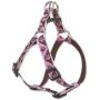 LupinePet Originals 3/4'' Tickled Pink Step In Dog Harness