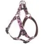 LupinePet Originals 3/4'' Tickled Pink Step In Dog Harness