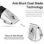 Bonve Pet Dog Clippers, Dog Grooming Kit Quiet Electric Pet Clippers Cordless Rechargeable Professional Dog Hair Clippers for Horse Dogs Cats Pets