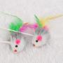 Pet Toys YJ 2 PCS Cat Toy Vertical Bangs Sucker Mouse Funny Cat Stick in New 2020