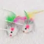 Dongdexiu Pet Supplies 2 PCS Cat Toy Vertical Bangs Sucker Mouse Funny Cat Stick Pet Toys