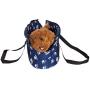 CueCue Pets Ultra Padded Paw Print Pet Carrier Suitable for Small to Medium Sized Dogs , Cats , Rabbits , Pets