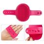 XuRuoYi Three Styles Premium Pet Bath Brush, Grooming Comb and Massager-2PCS with Adjustable Ring Handle,Extra Thick with Lanyard,Extra Large with Loop Handle - for Dogs & Cats